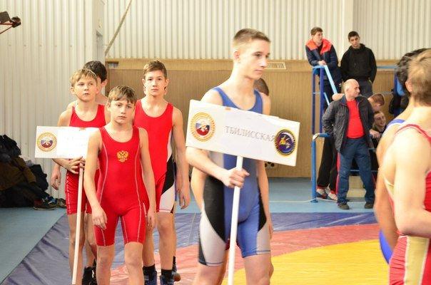 Тбилисские спортсмены приняли участие в краевом Первенстве по вольной борьбе